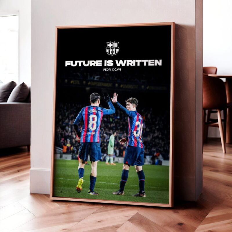 Pedri x Gavi 'Future' Poster