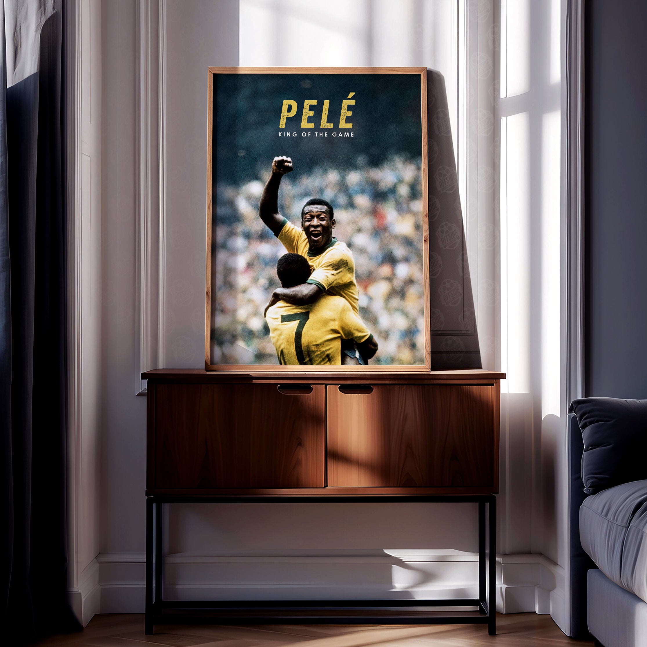 Pele 'King Of The Game' Poster - Image 2
