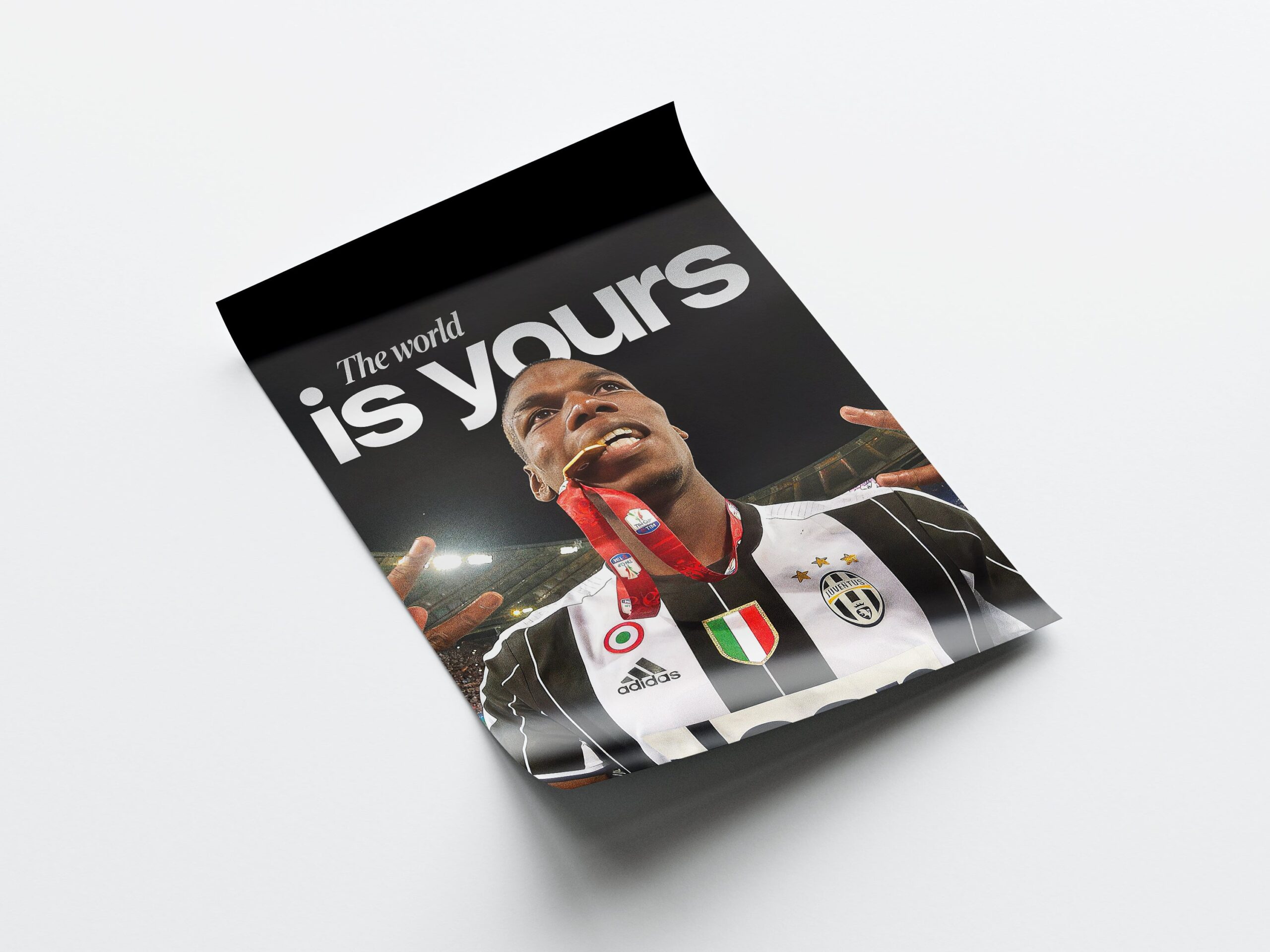 Paul Pogba 'The World Is Yours' Poster - Image 4