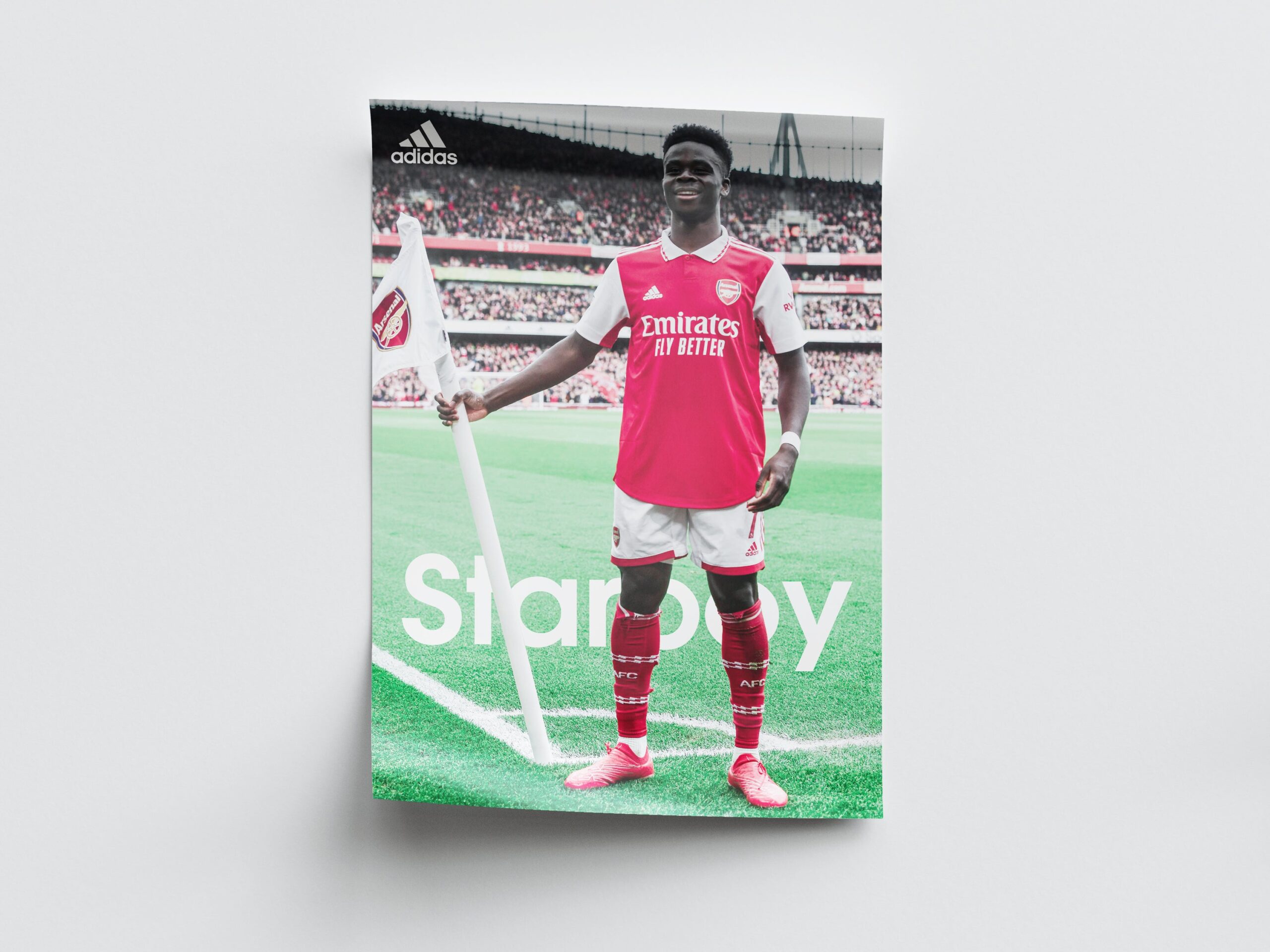 Bukayo Saka 'Starboy' Poster - Image 4