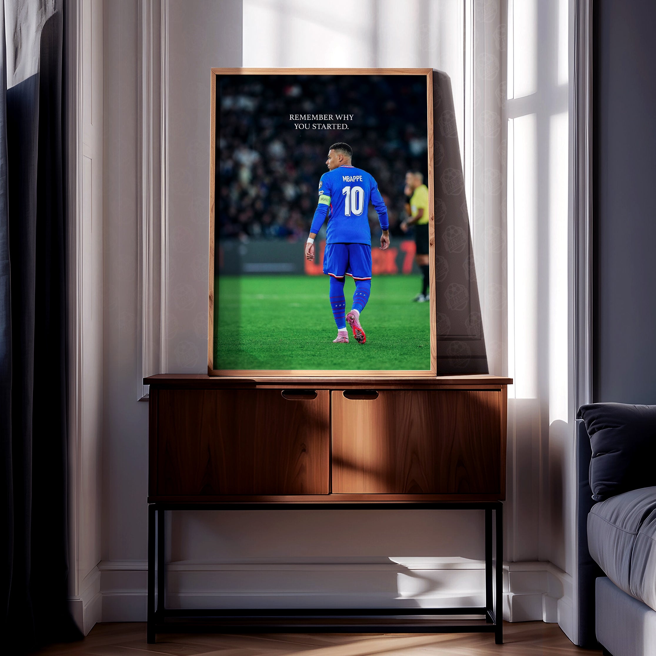 Kylian Mbappe 'Remember Why You Started' Poster - Image 2