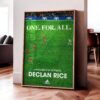 Declan Rice 'One. For. All.' Poster