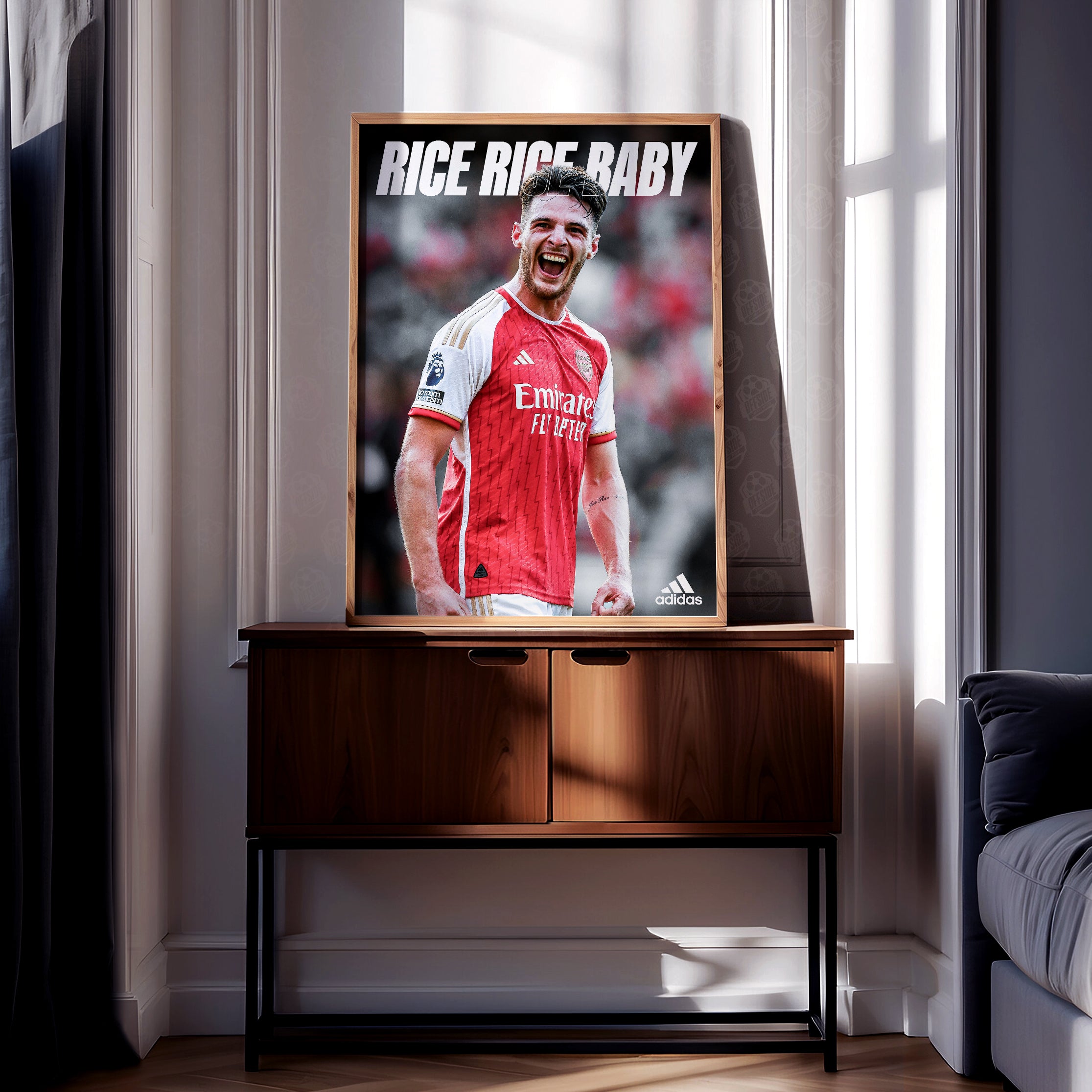 Declan Rice 'Rice Rice Baby' Poster - Image 2