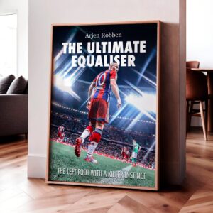 Arjen Robben 'The Ultimate Equaliser' Album Poster