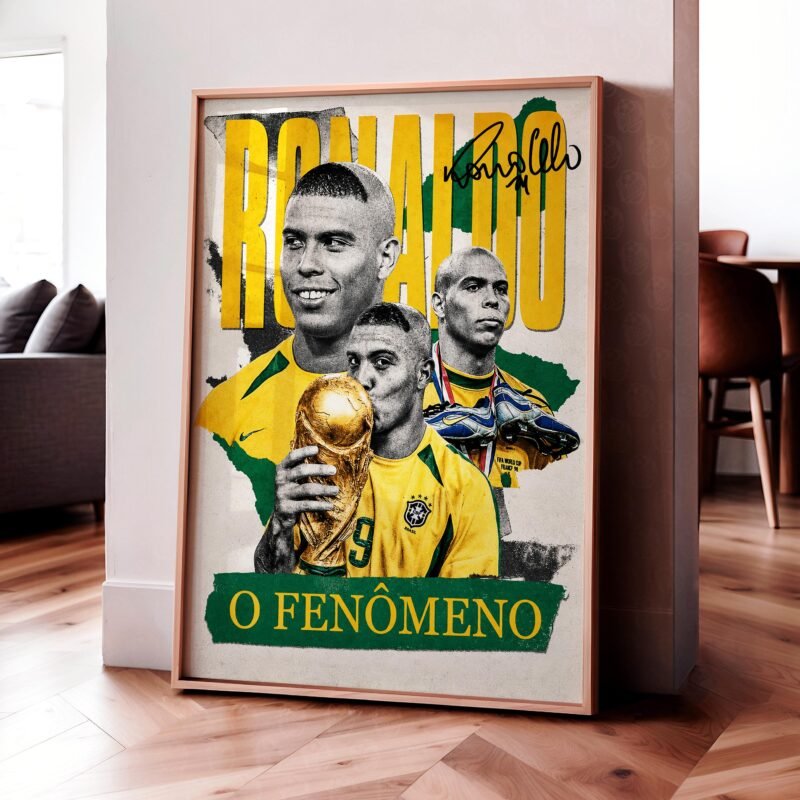Ronaldo 'O Fenômeno World Cup' Poster
