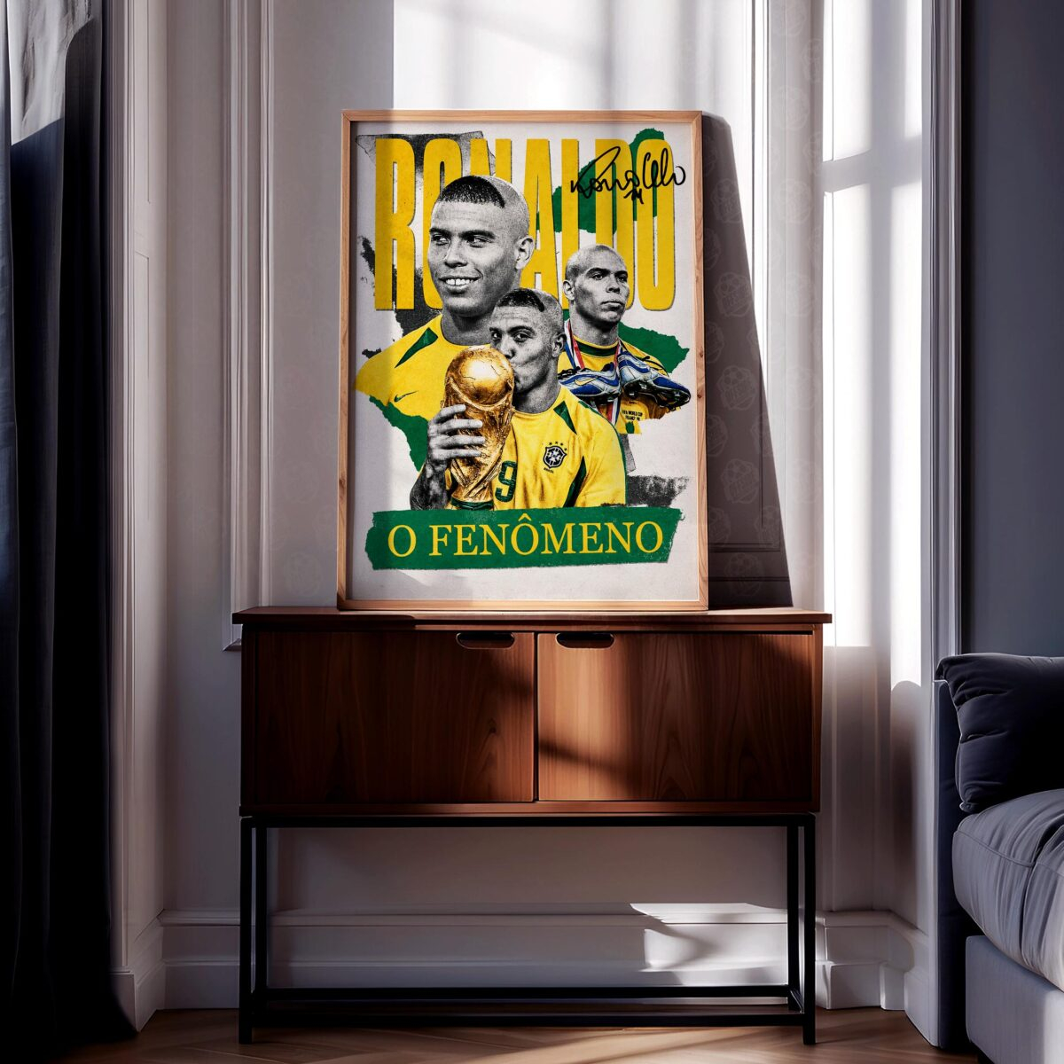 Ronaldo 'O Fenômeno World Cup' Poster - Image 2
