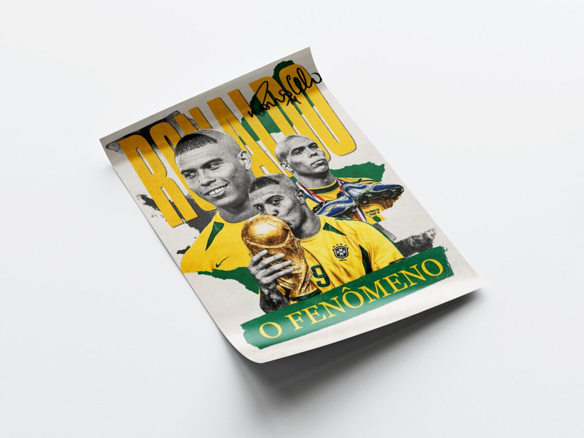 Ronaldo 'O Fenômeno World Cup' Poster - Image 4