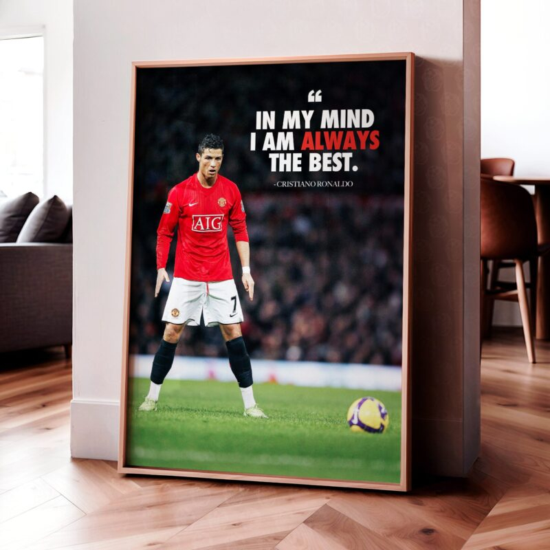 Cristiano Ronaldo 'Always The Best' Poster