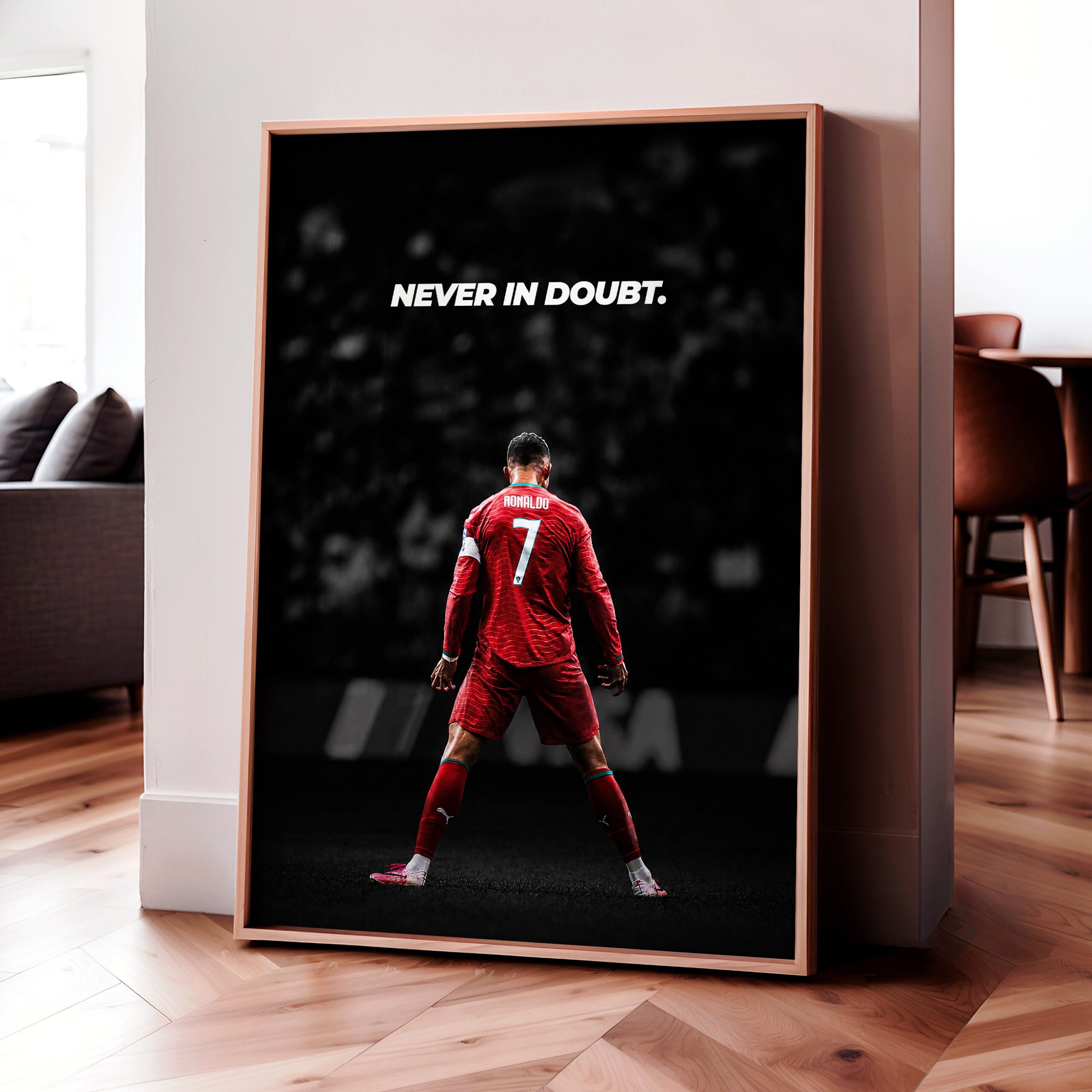 Cristiano Ronaldo 'Never In Doubt' Poster