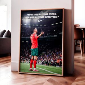 Cristiano Ronaldo 'Unstoppable' Poster