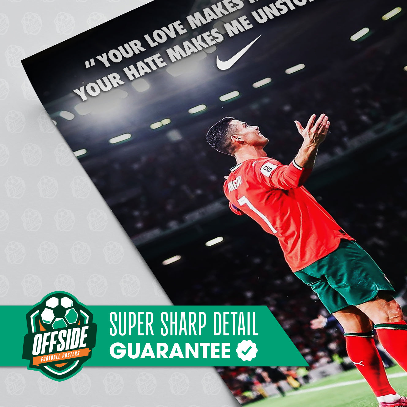 Cristiano Ronaldo 'Unstoppable' Poster - Image 3