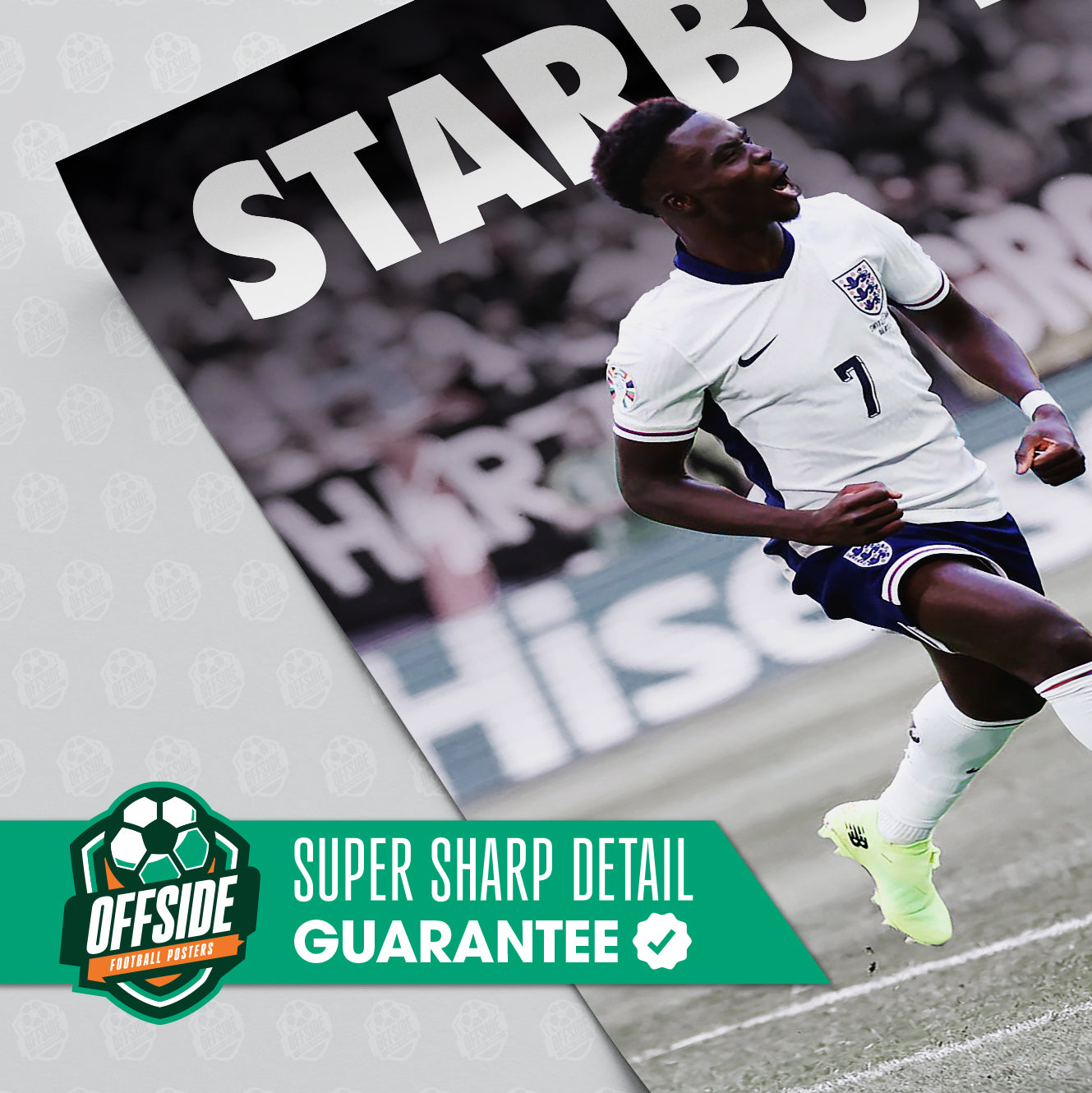 Bukayo Saka 'Starboy' Poster - Image 3