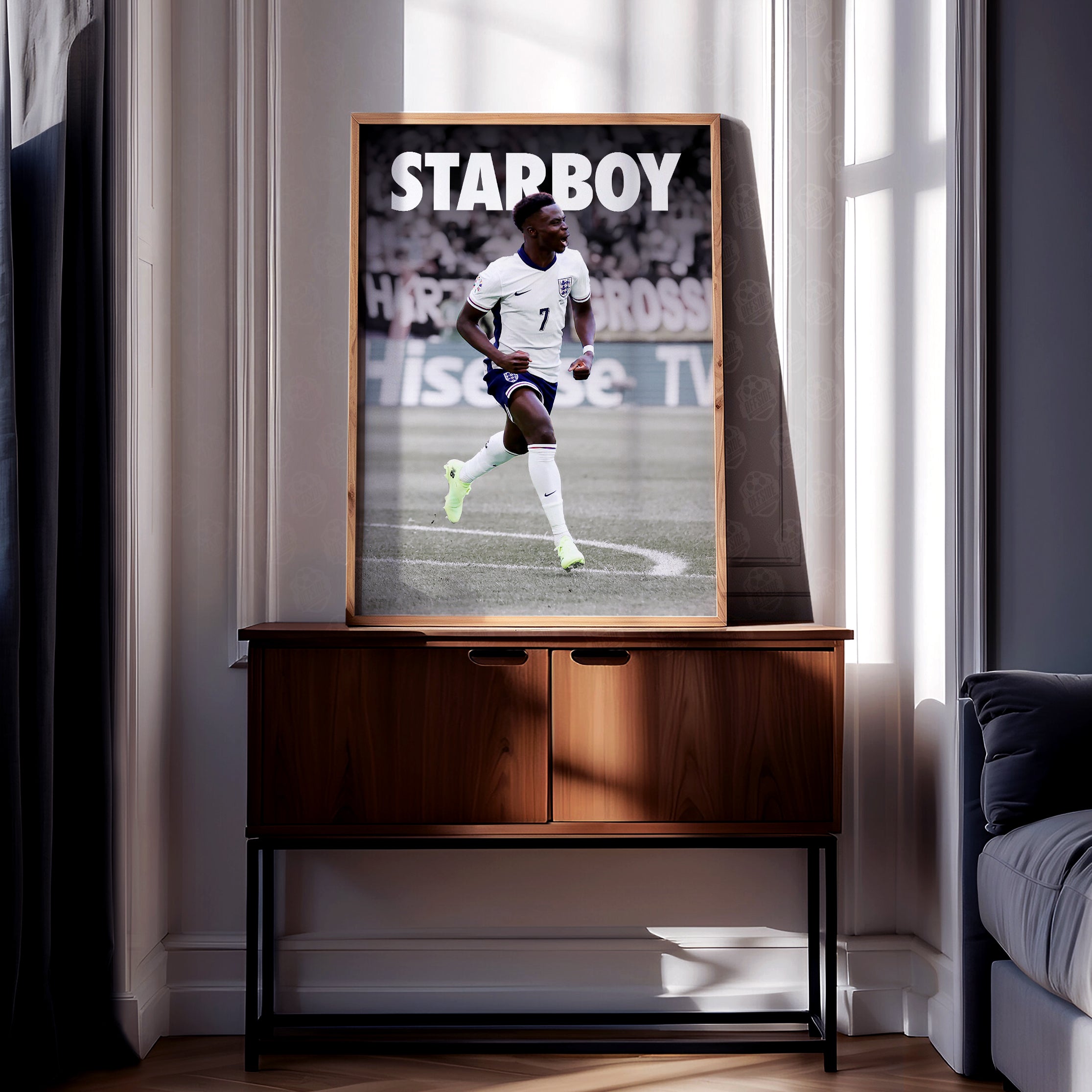 Bukayo Saka 'Starboy' Poster - Image 2