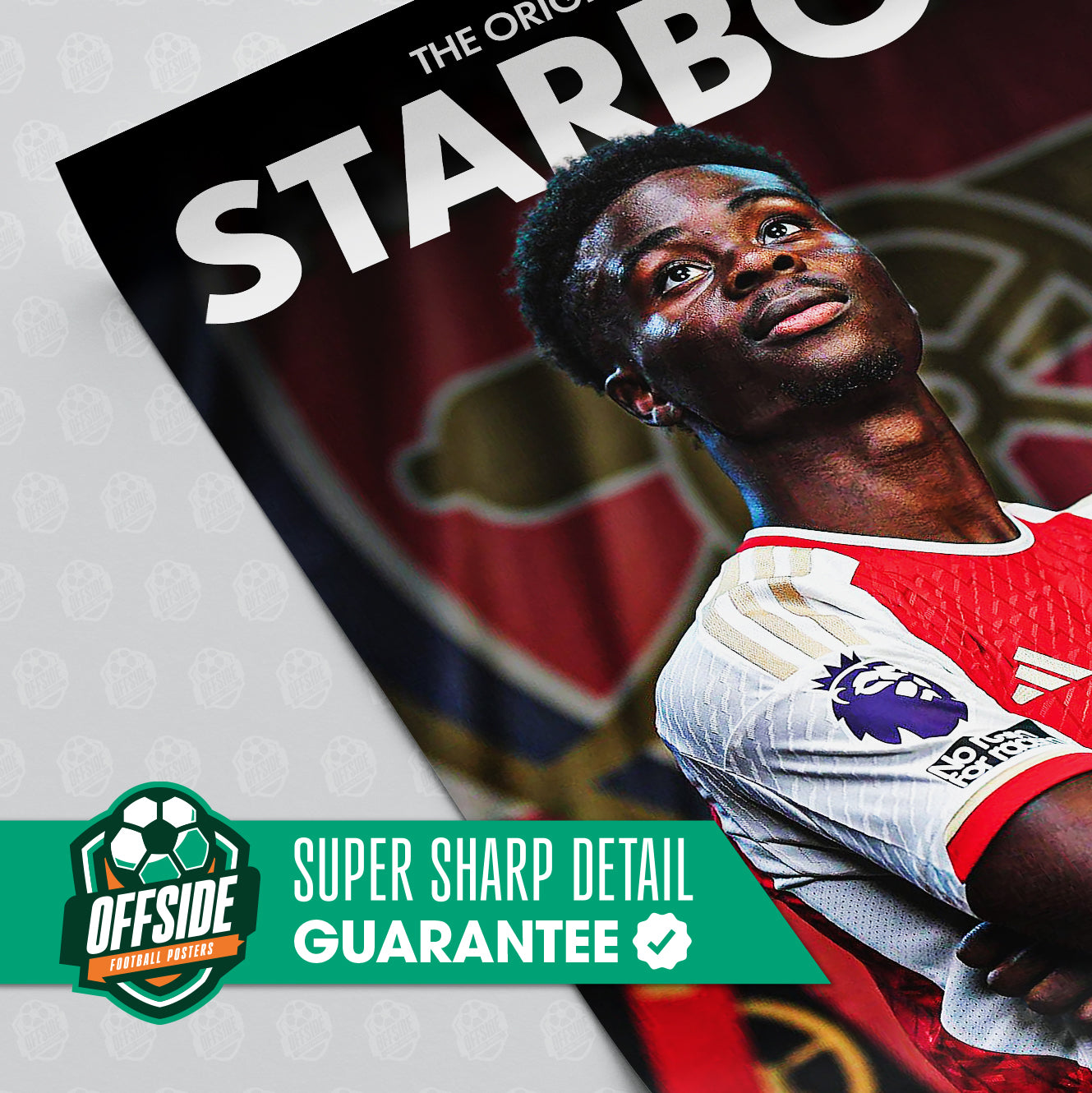 Bukayo Saka 'Original Starboy' Poster - Image 3