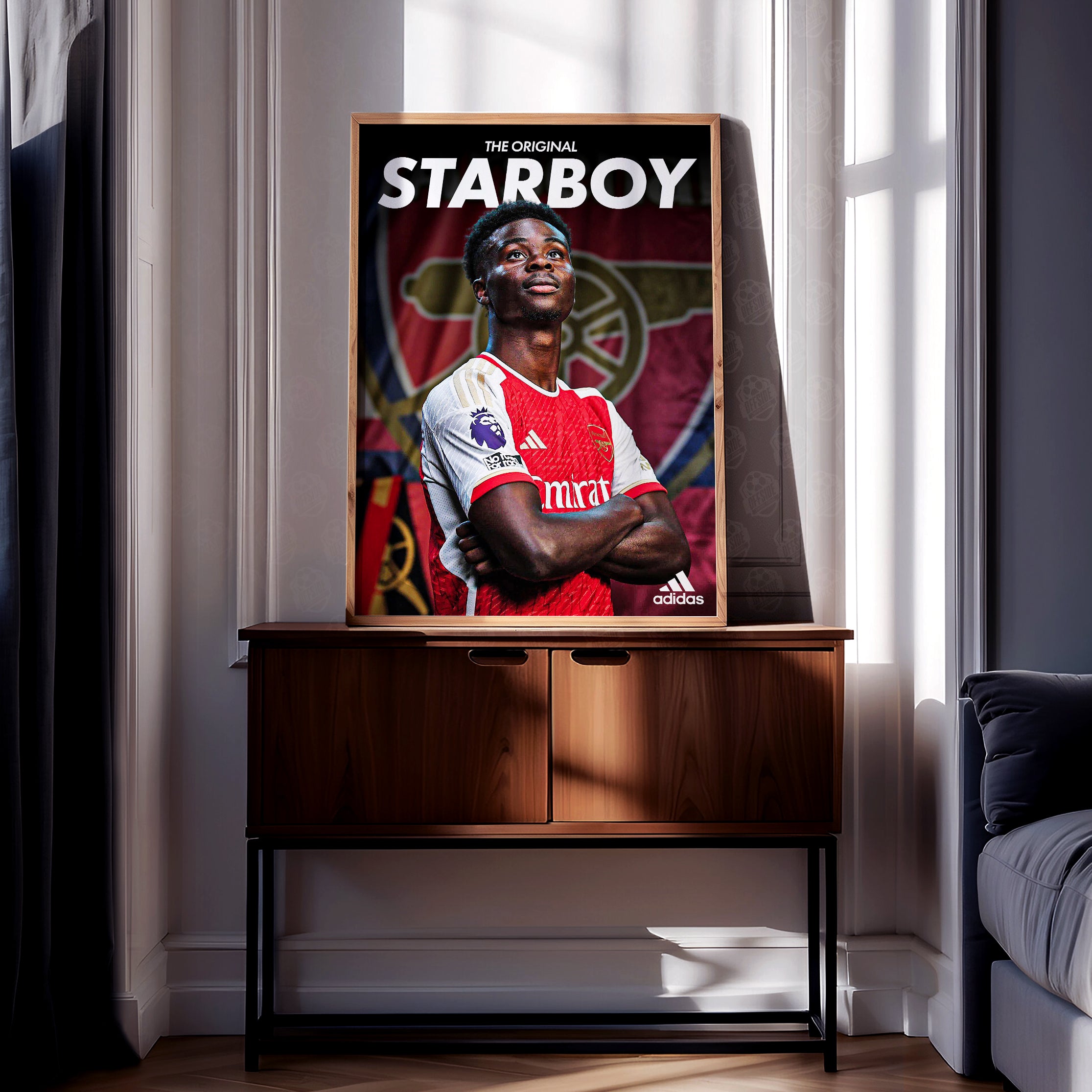 Bukayo Saka 'Original Starboy' Poster - Image 2