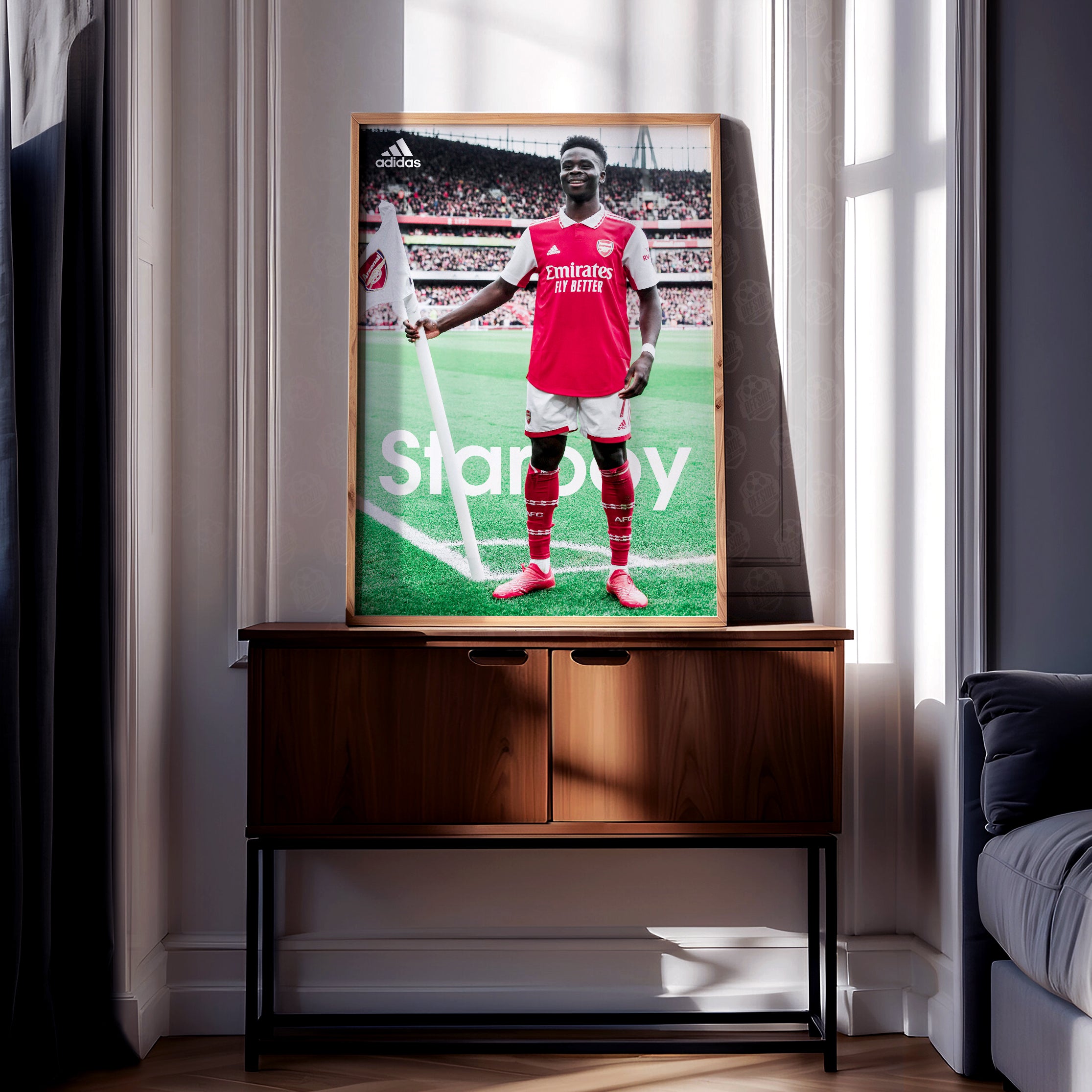 Bukayo Saka 'Starboy' Poster - Image 2