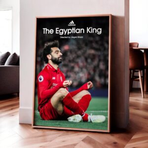 Mo Salah 'The Egyptian King' Poster