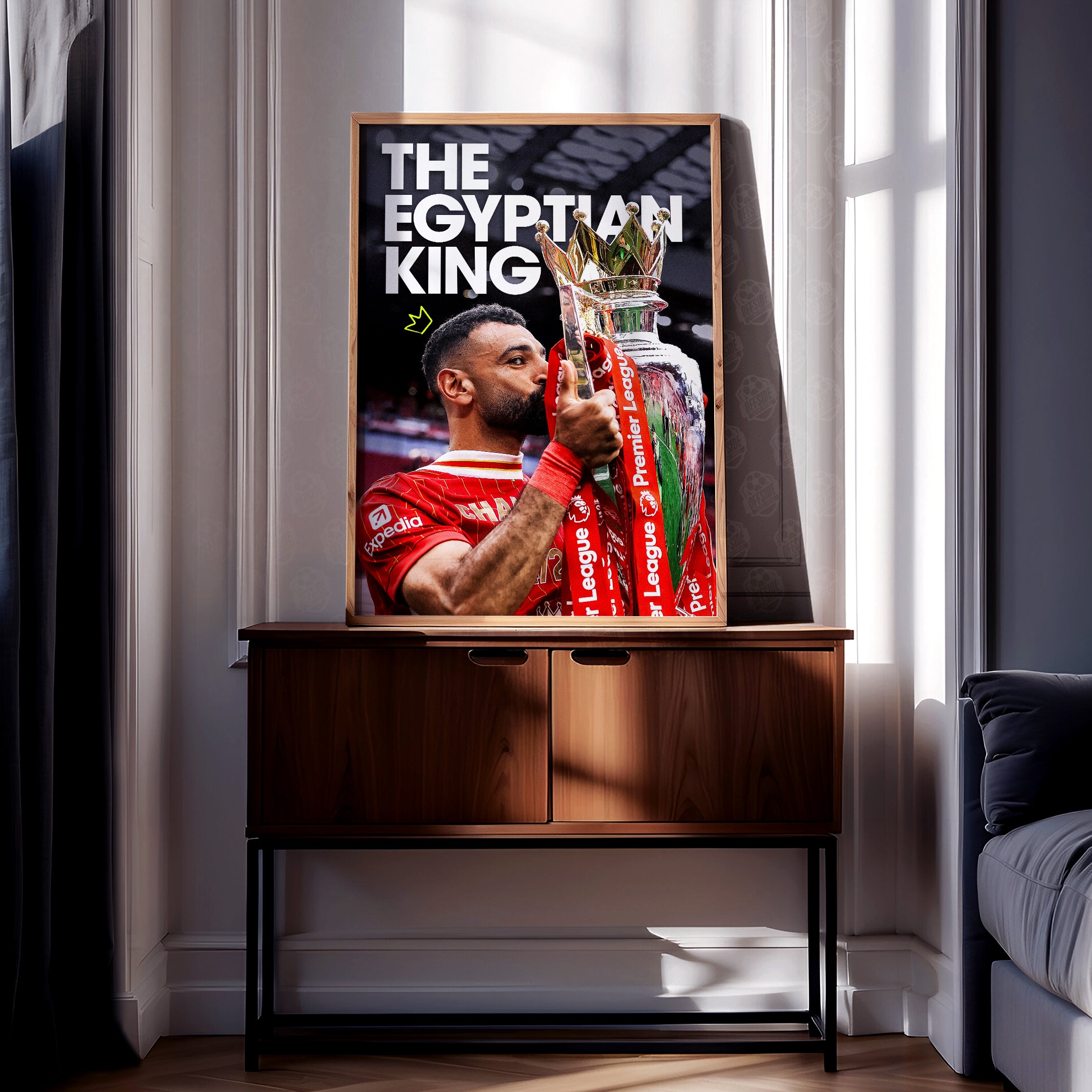 Mo Salah 'The Egyptian King' Poster - Image 2