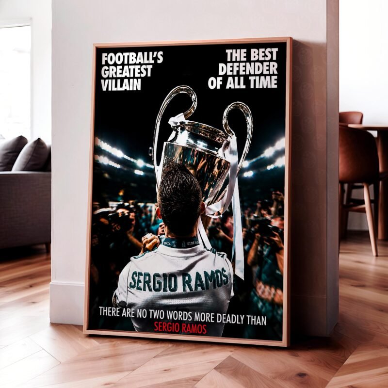 Sergio Ramos 'Greatest Villain' Poster