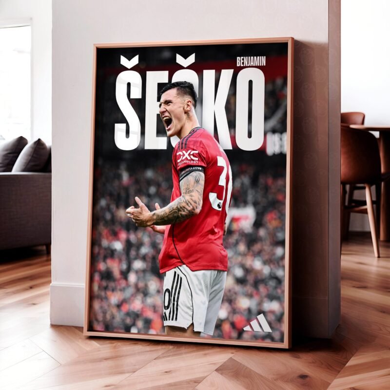 Benjamin Sesko Poster