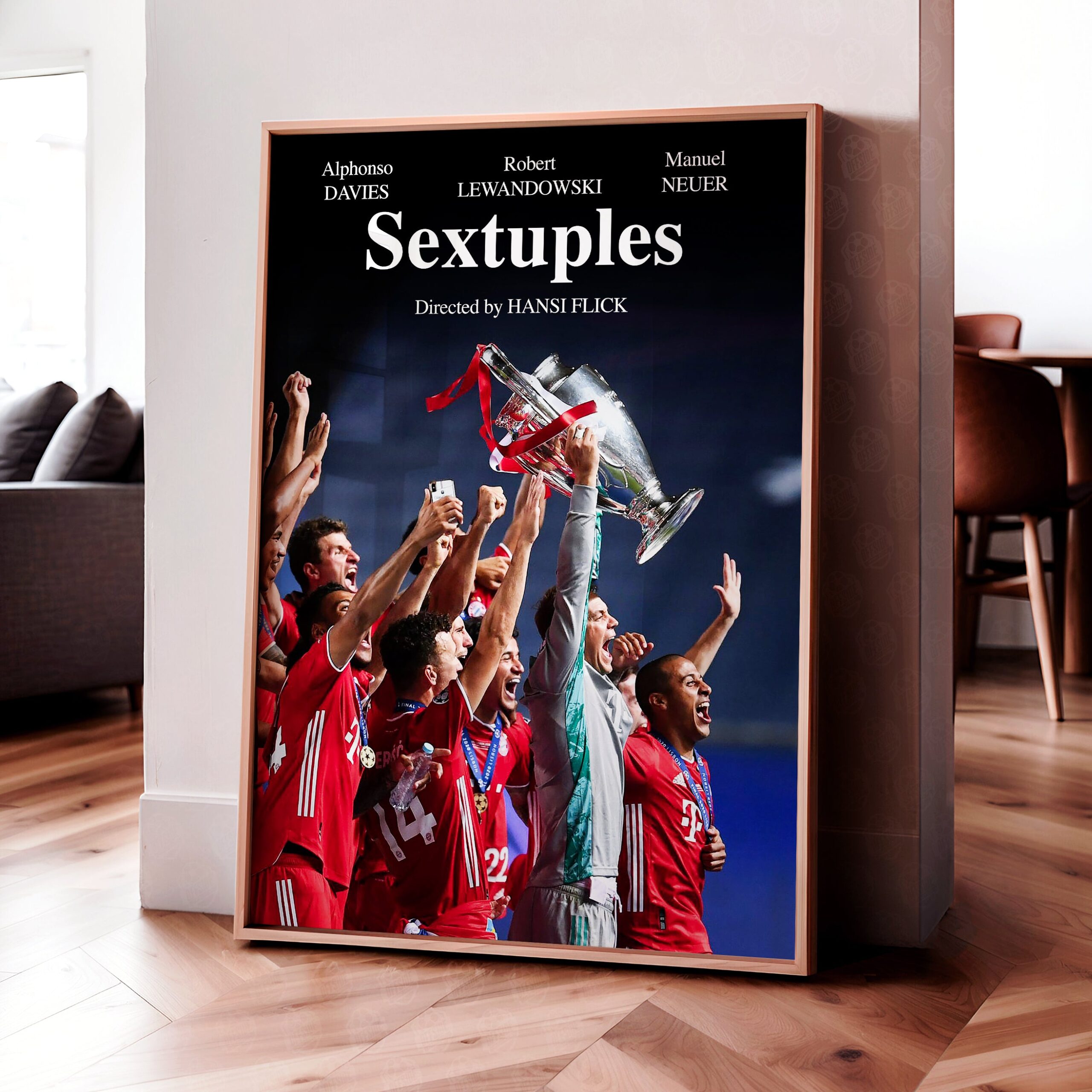 Bayern Munich 'Sextuples' Poster