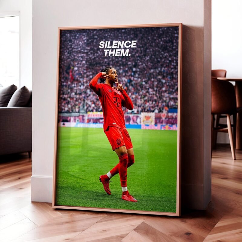 Michael Olise 'Silence Them.' Poster