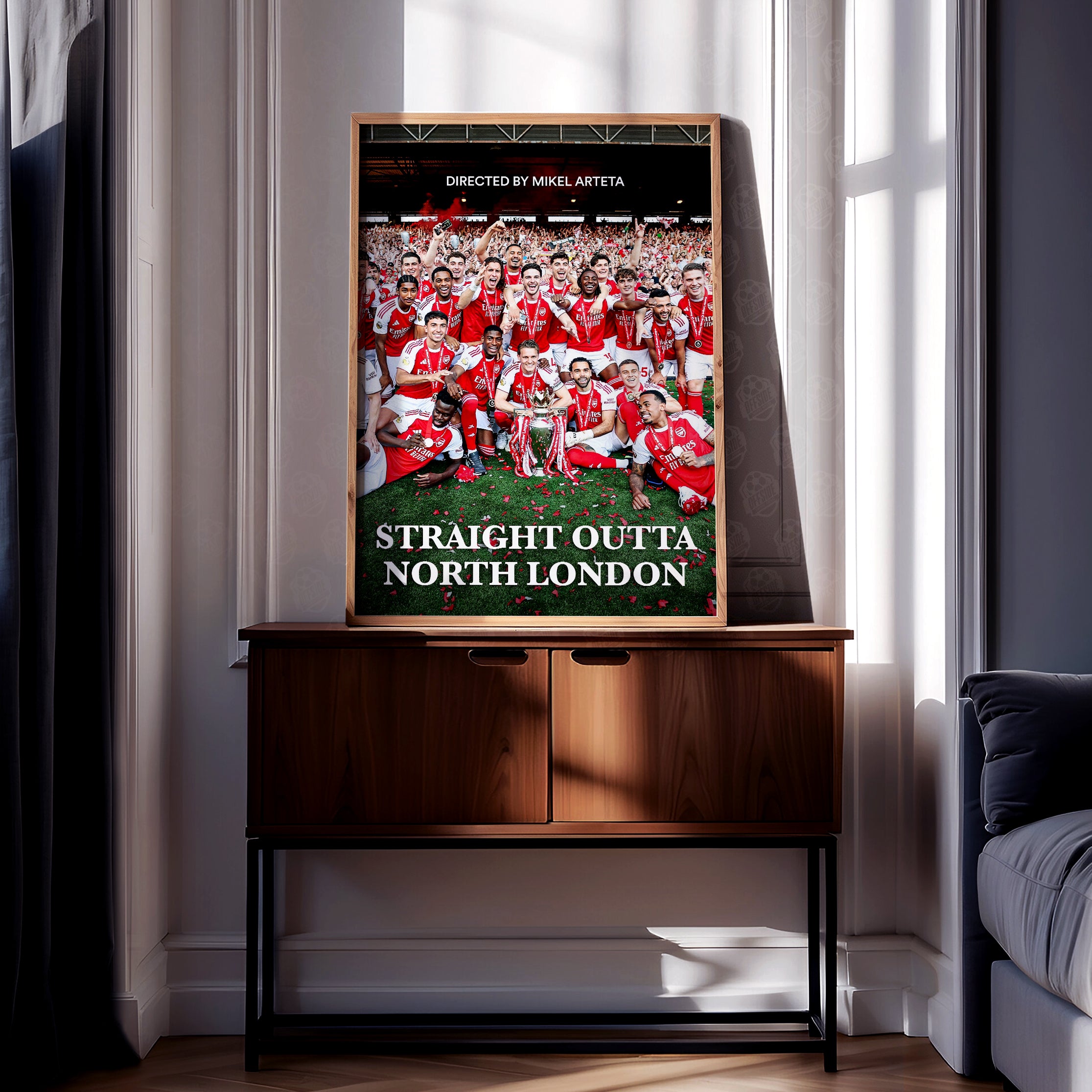 Arsenal 'Straight Outta North London' Poster - Image 2