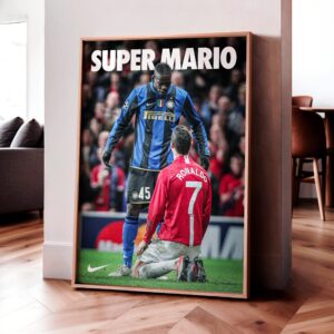 Mario Balotelli 'Super Mario' Poster