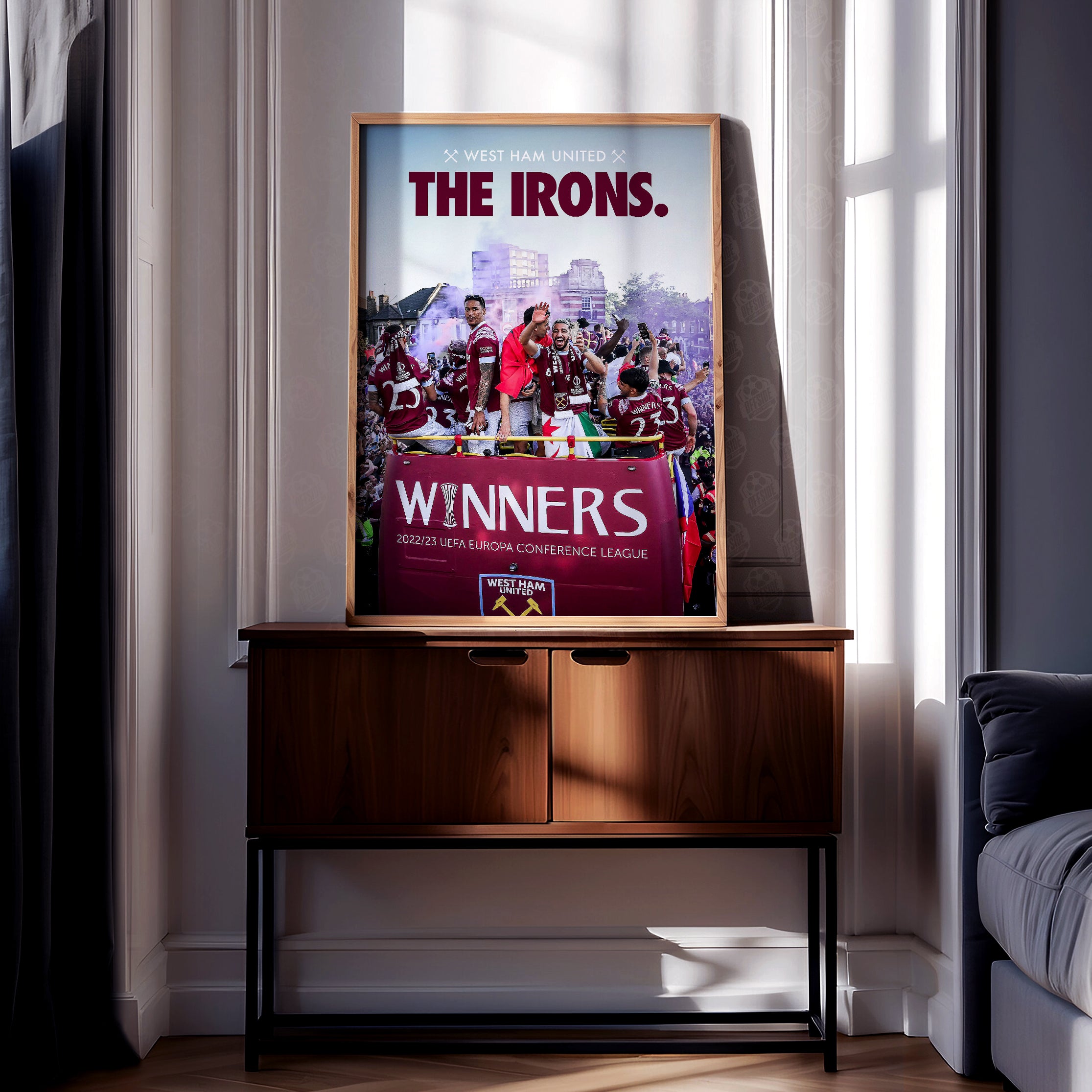 West Ham United 'The Irons' Poster - Image 2