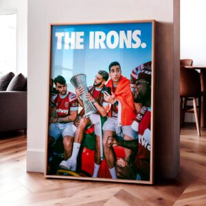 West Ham United 'The Irons' Poster
