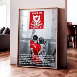 Steven Gerrard 'This Is Anfield' Poster