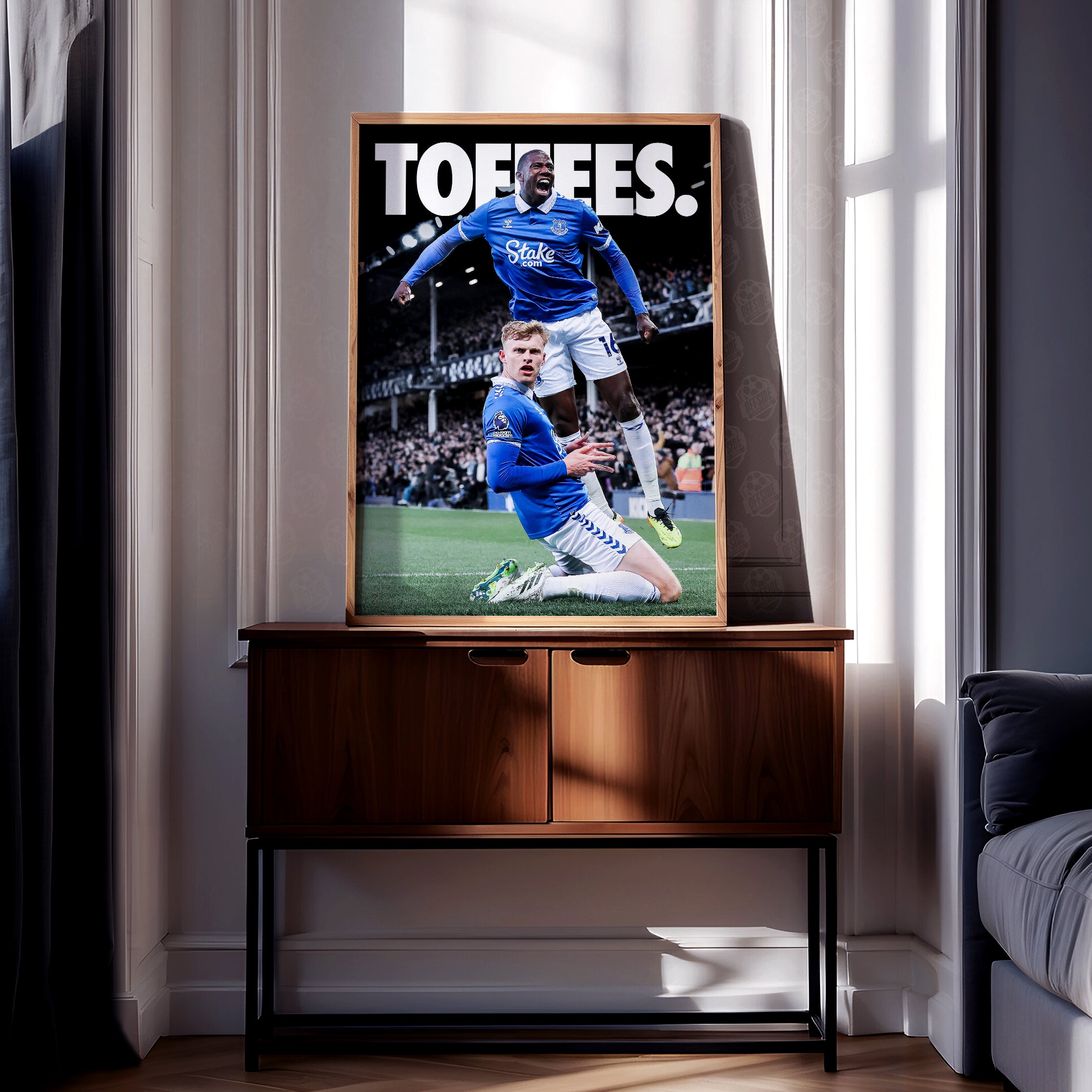Everton 'Toffees' Poster - Image 2