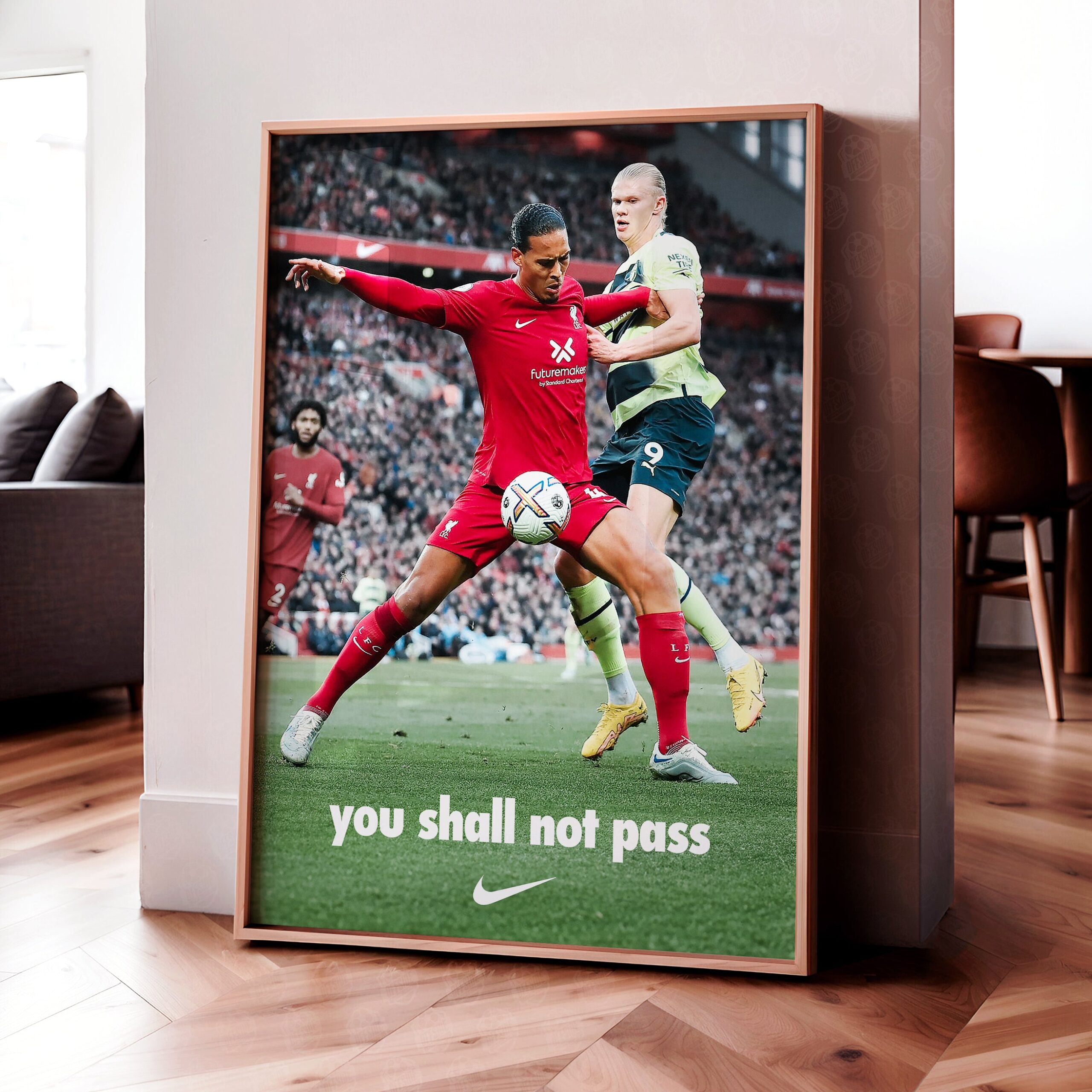 Virgil van Dijk 'You Shall Not Pass' Poster