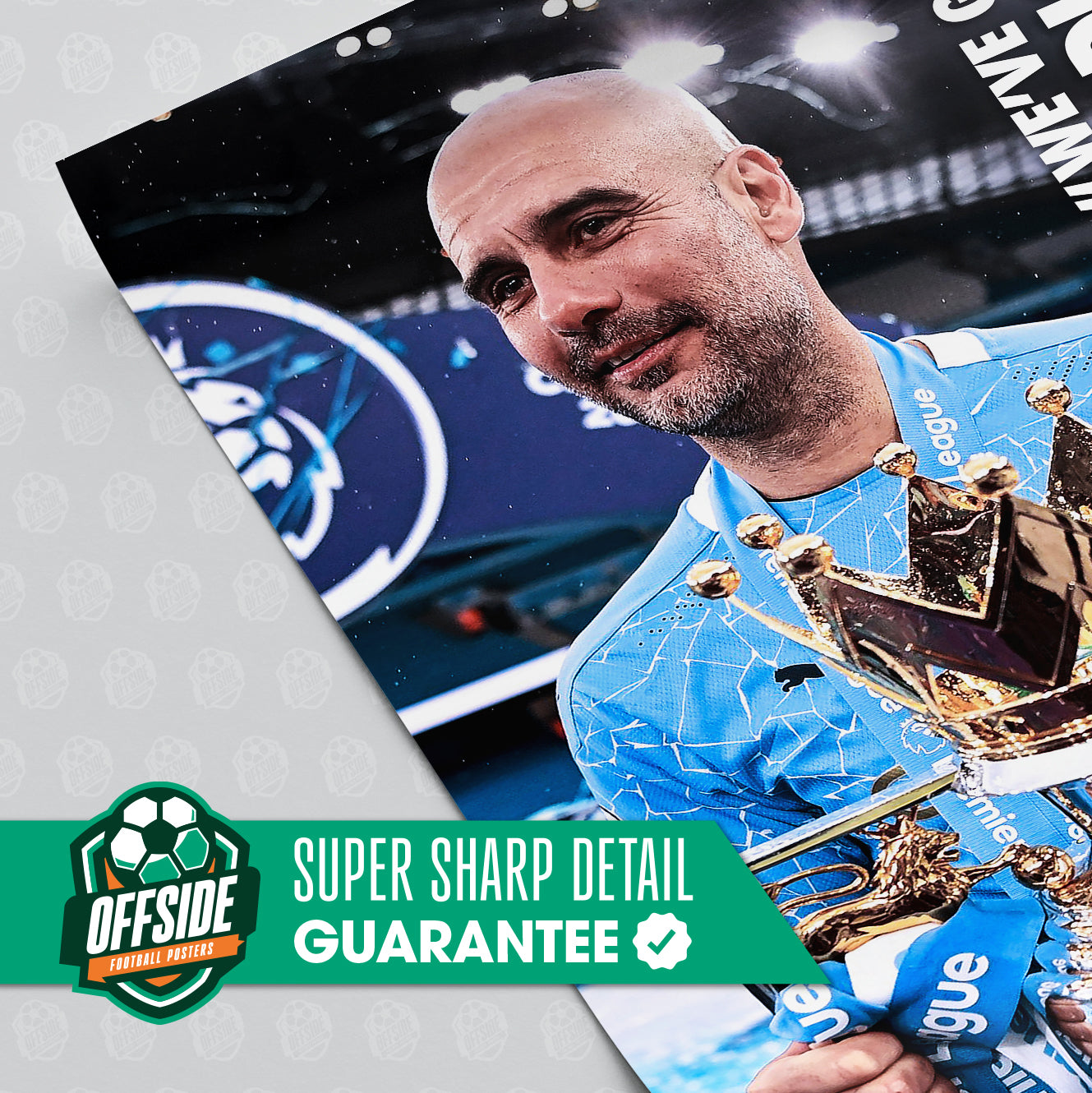 Manchester City 'We've Got Guardiola' Poster - Image 3