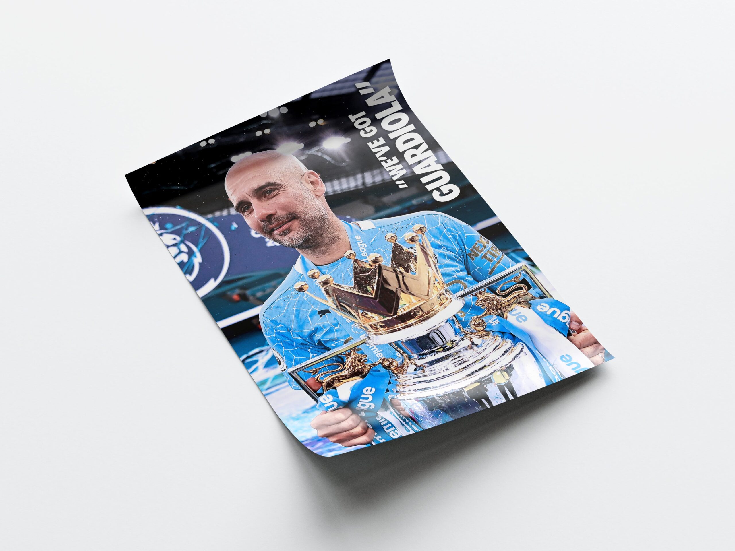 Manchester City 'We've Got Guardiola' Poster - Image 4