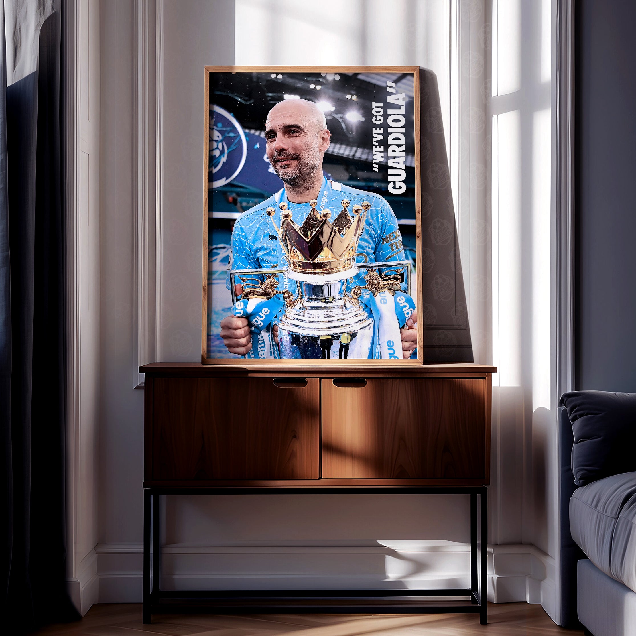 Manchester City 'We've Got Guardiola' Poster - Image 2