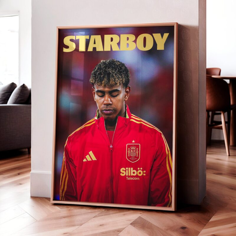 Lamine Yamal 'Starboy' Poster