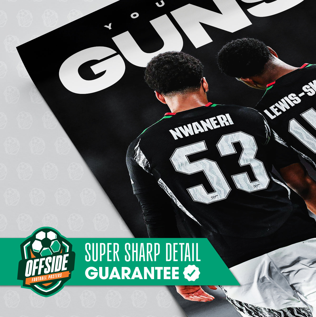 Nwaneri & Lewis-Skelly 'Young Guns' Poster - Image 3