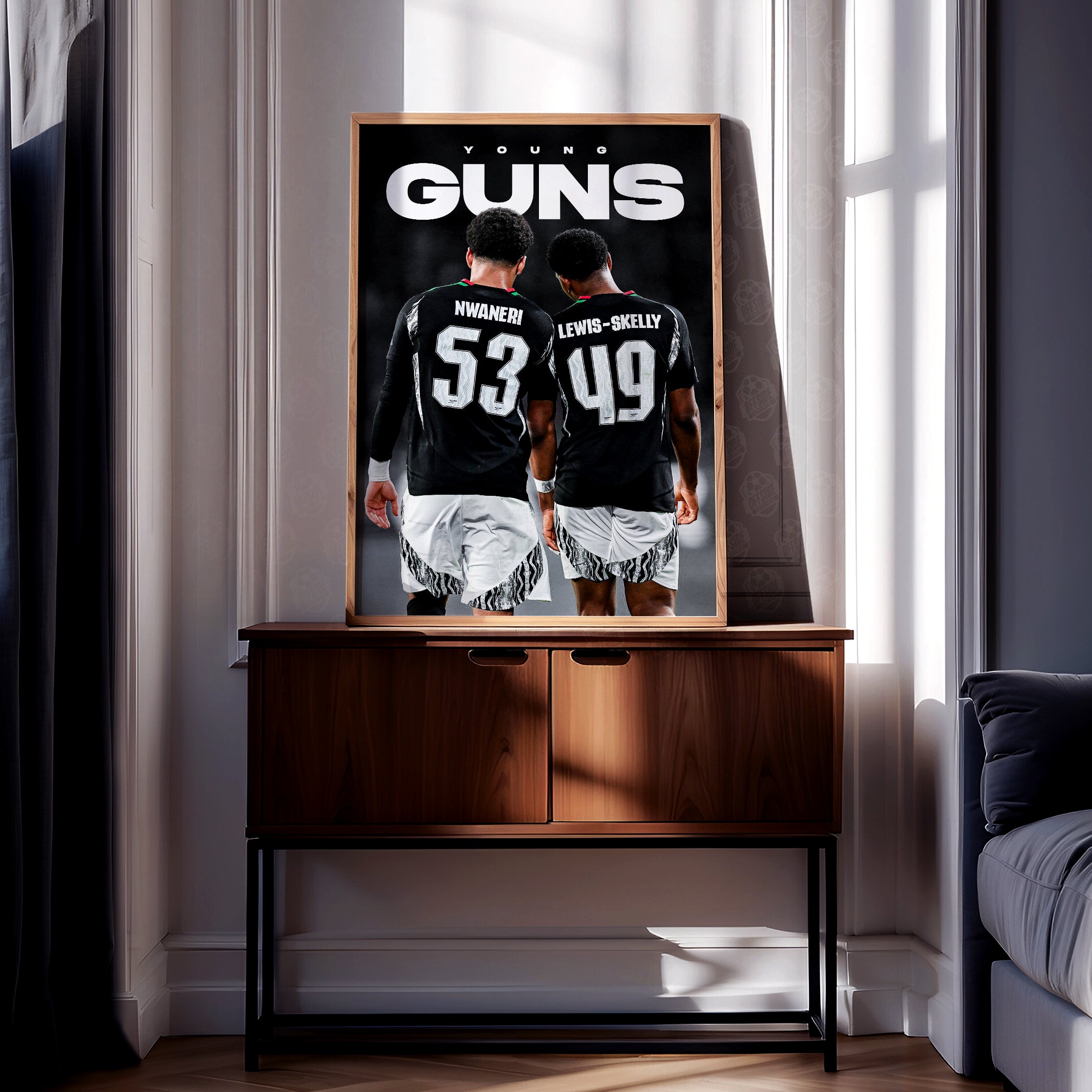 Nwaneri & Lewis-Skelly 'Young Guns' Poster - Image 2