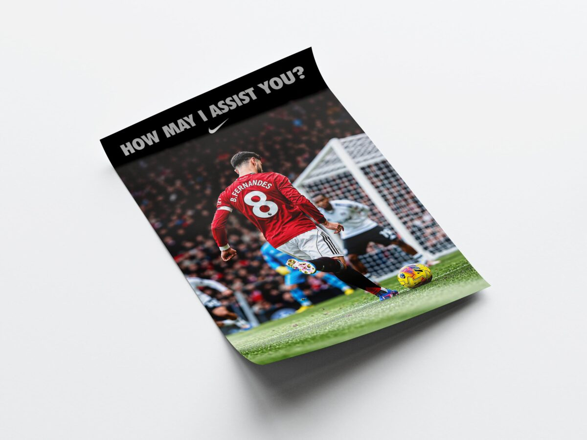 Bruno Fernandes 'Assist You' Poster - Image 4