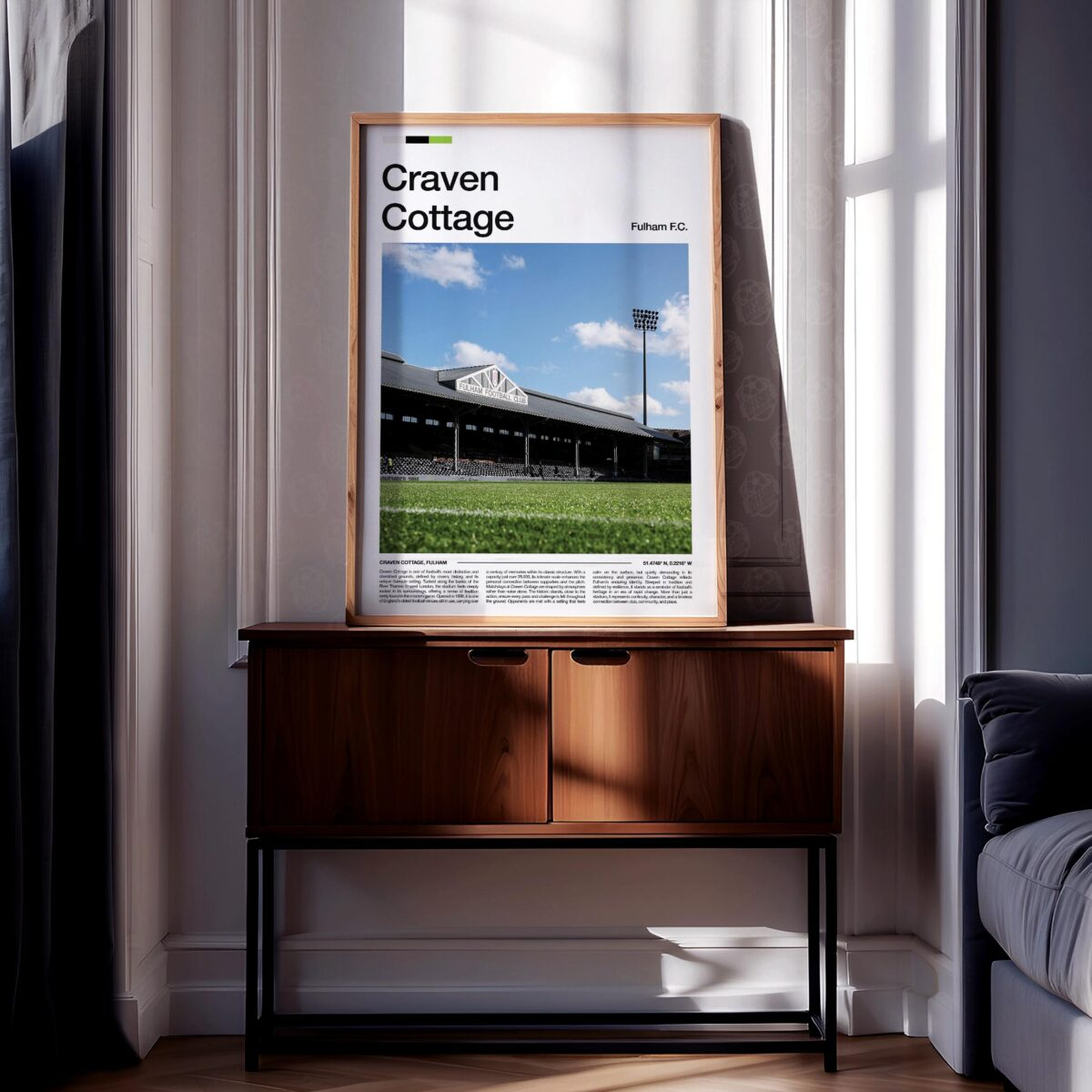 Craven Cottage Poster - Image 2