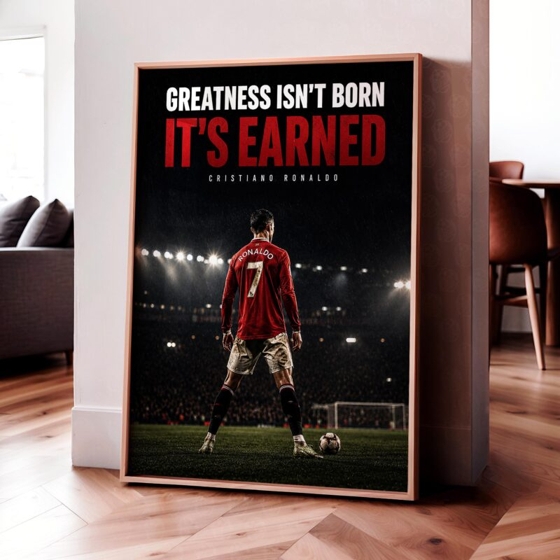 Cristiano Ronaldo 'Greatness' Poster