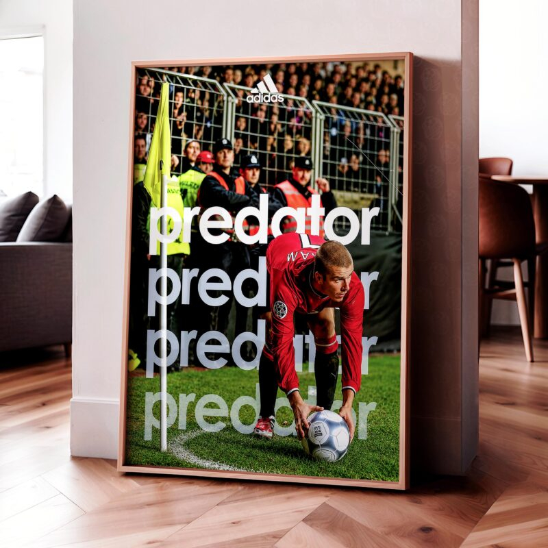 David Beckham 'Predator' Poster