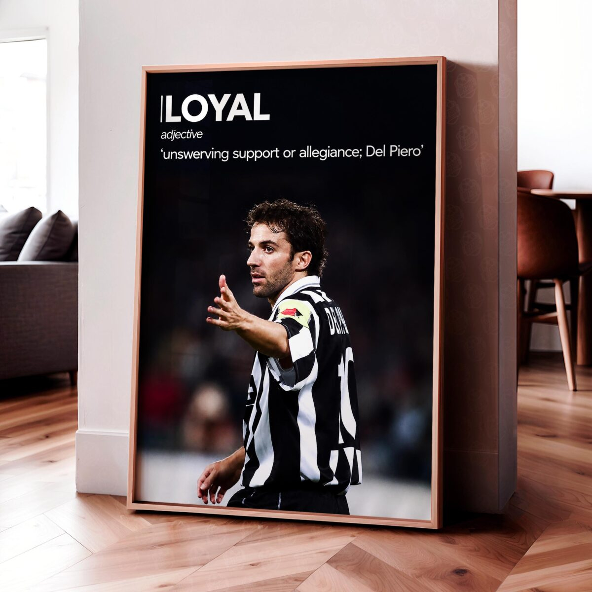 Alessandro Del Piero 'Loyal' Poster