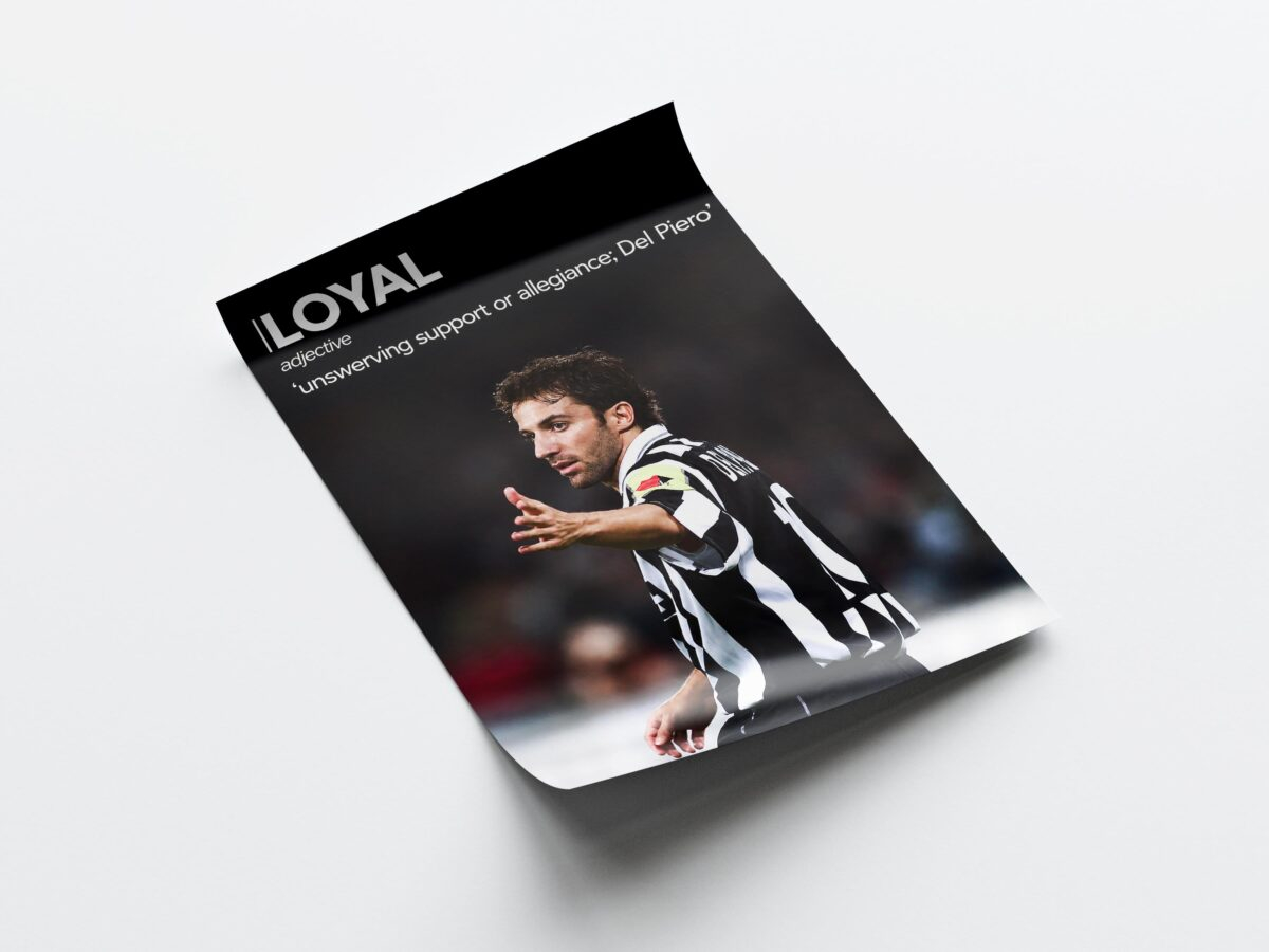 Alessandro Del Piero 'Loyal' Poster - Image 4