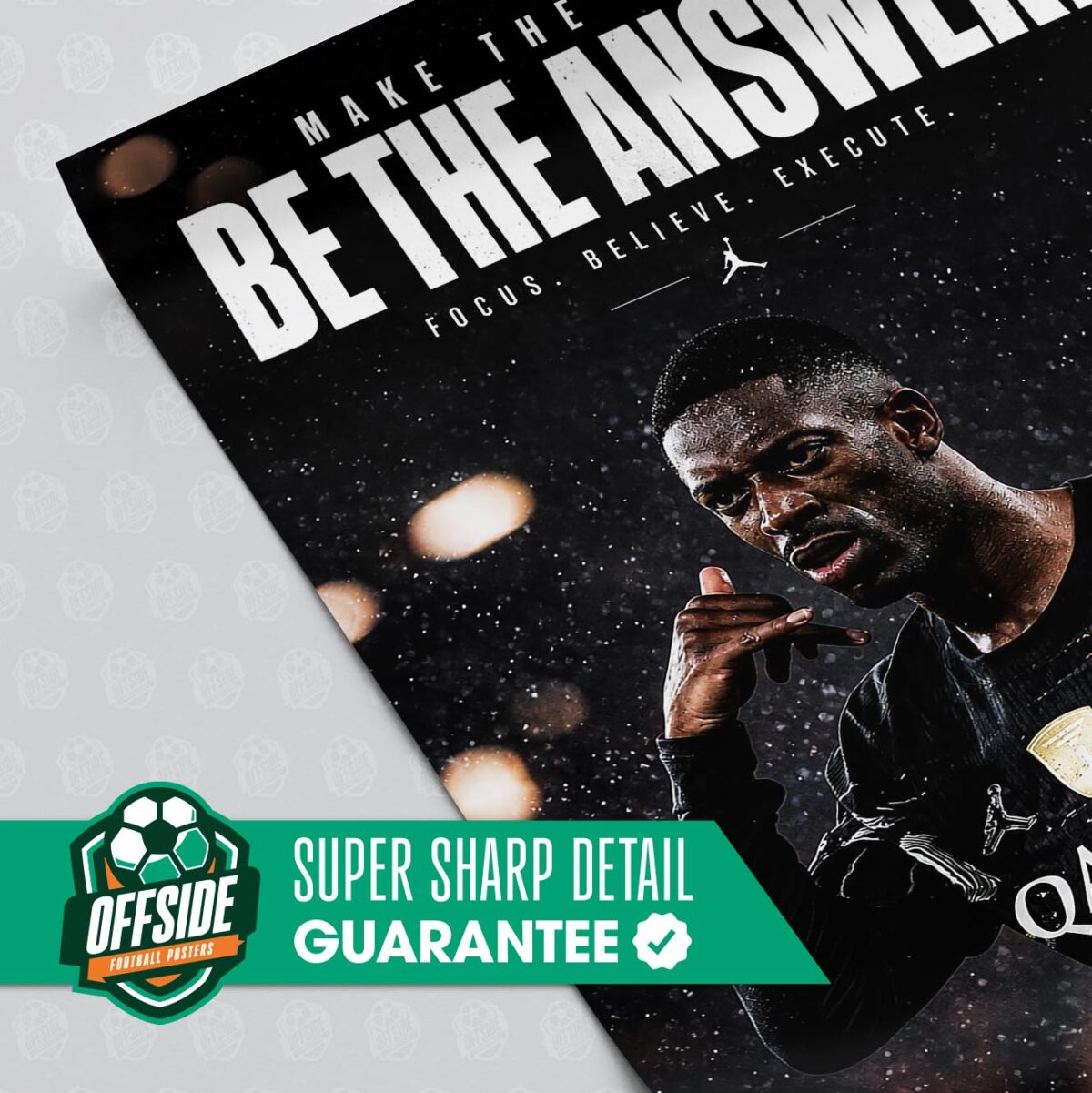 Dembele 'Answer' Poster - Image 3