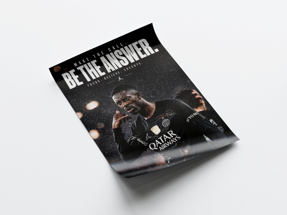 Dembele 'Answer' Poster - Image 4