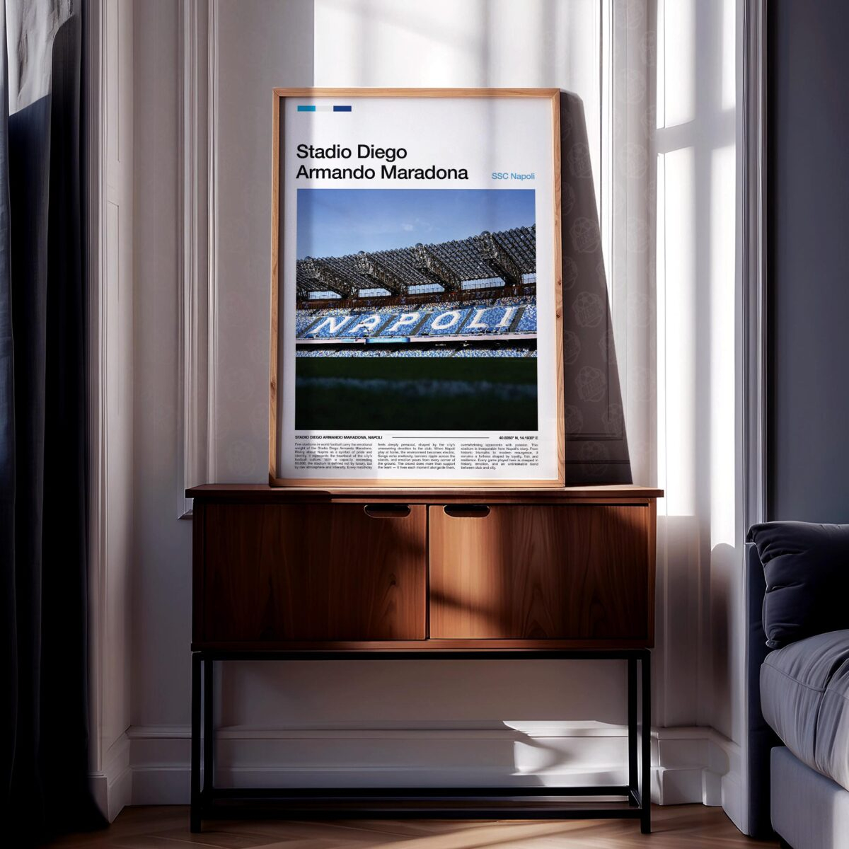 Diego Armando Maradona Stadium Poster - Image 2