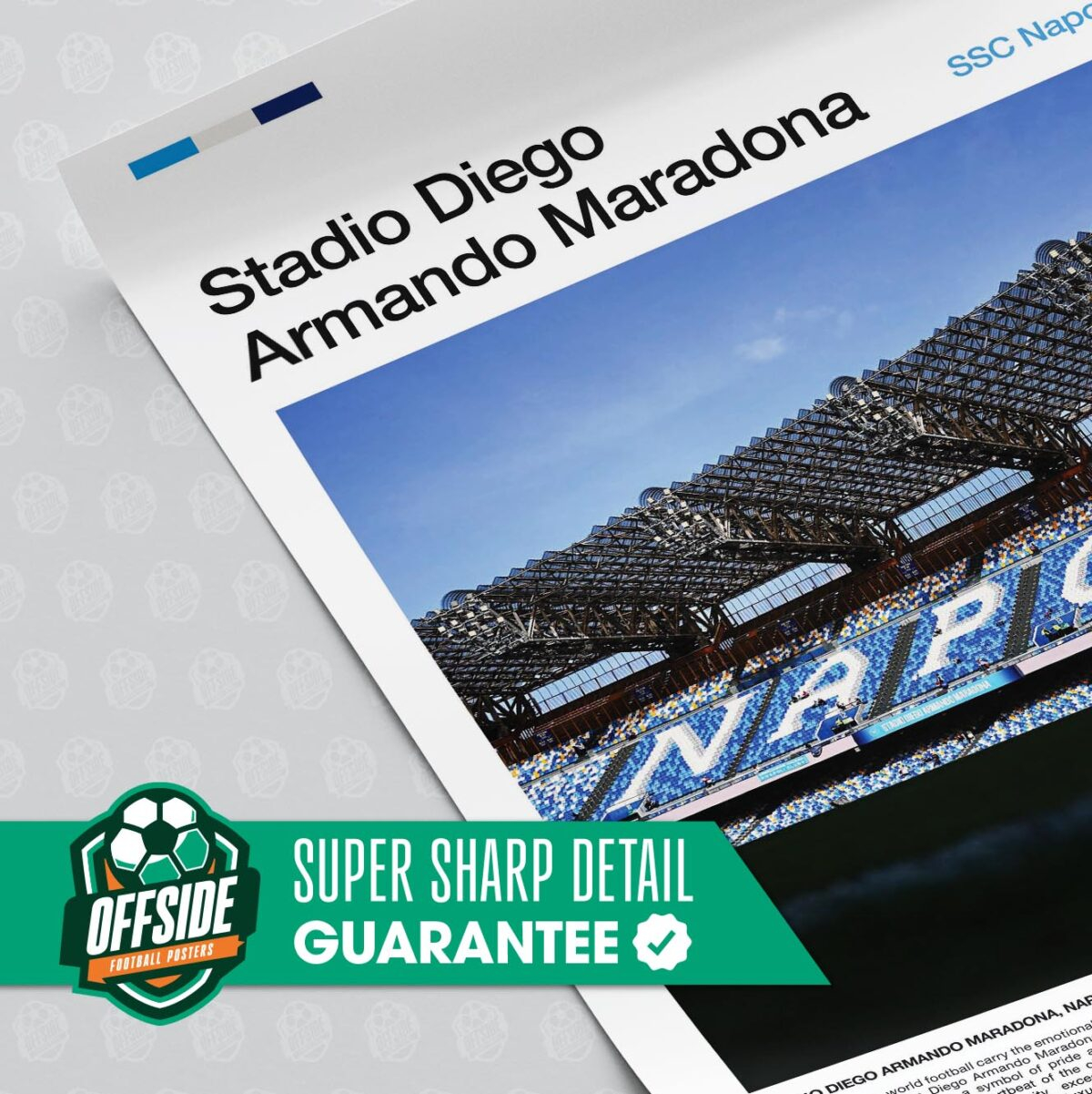 Diego Armando Maradona Stadium Poster - Image 3