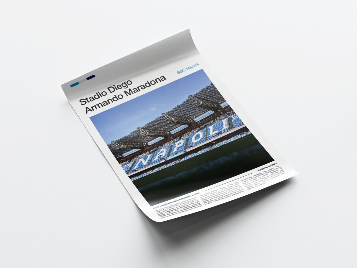 Diego Armando Maradona Stadium Poster - Image 4